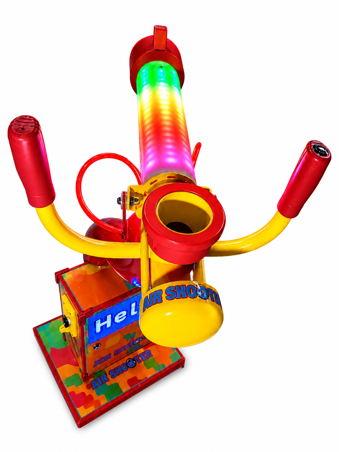 Air Shooter – armatka pneumatyczna widok z przodu